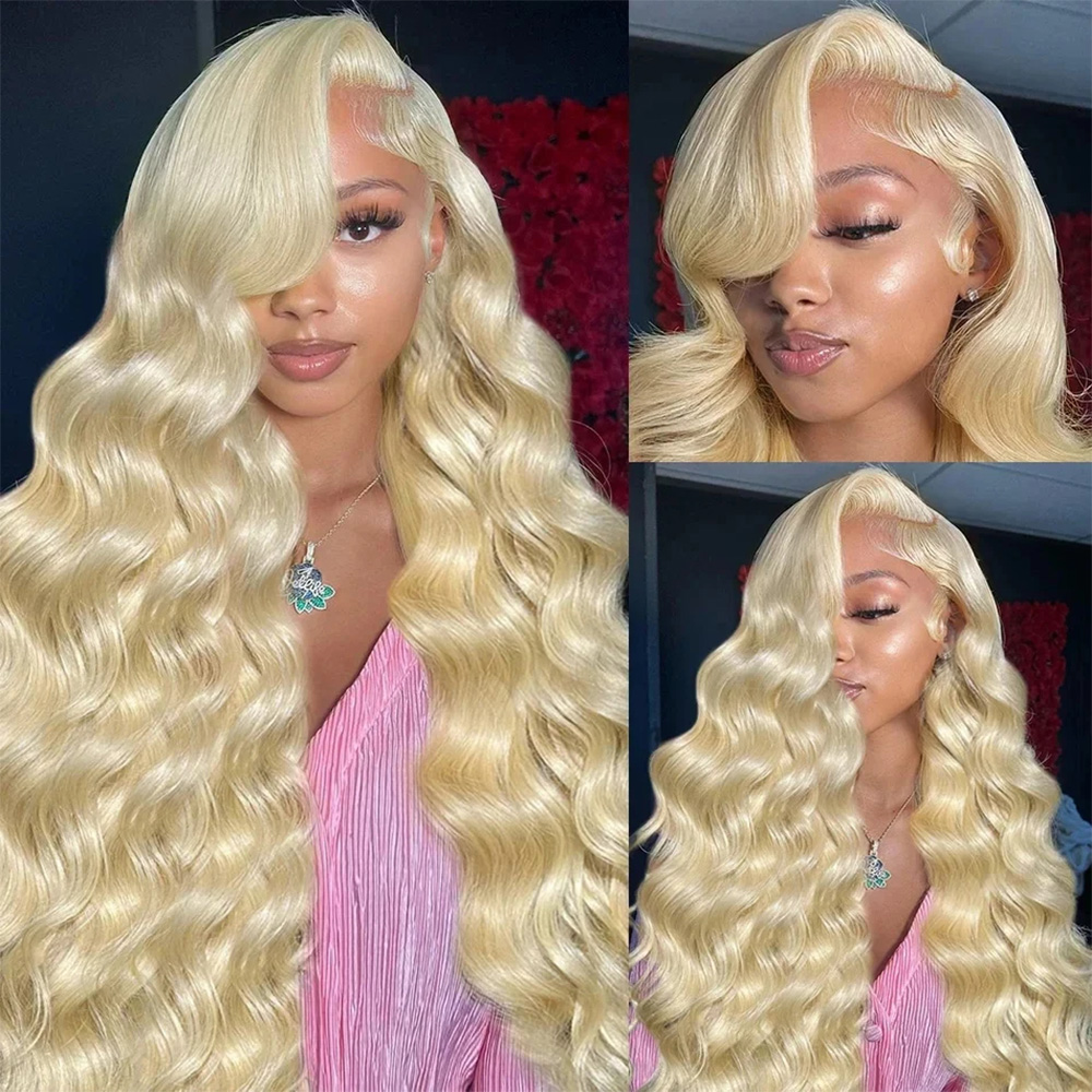613 13x6 HD Transparante Lace  - 613 Blonde Body Wave Lace Front Wig recensie en prijs