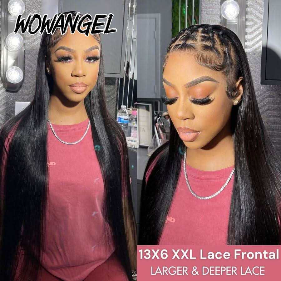 WOWANGEL Rechte Lace Frontprui - Lace Front Wigs recensie en prijs