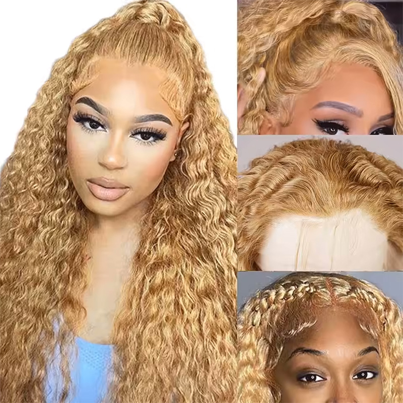 Honingblonde Deep Wave pruiken - Human Hair Wigs recensie en prijs