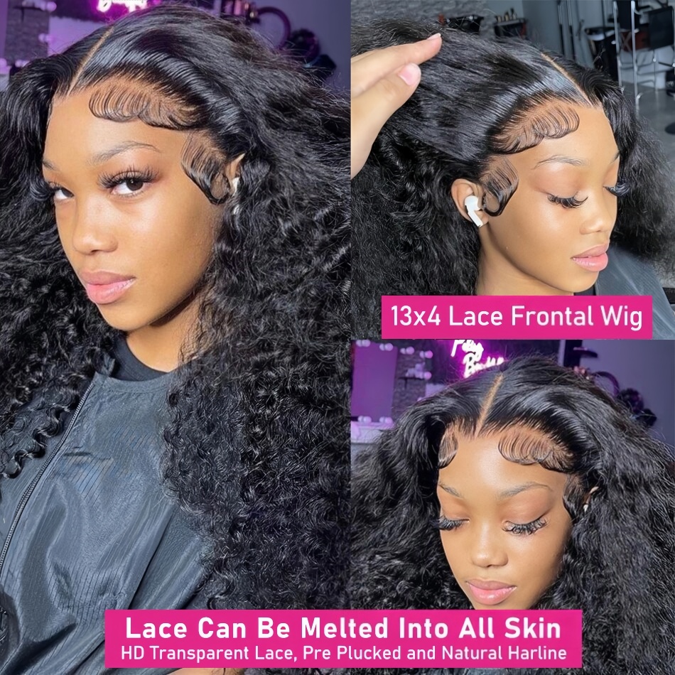 200 Density Water Wave Lace Fr - Lace Front Wigs recensie en prijs