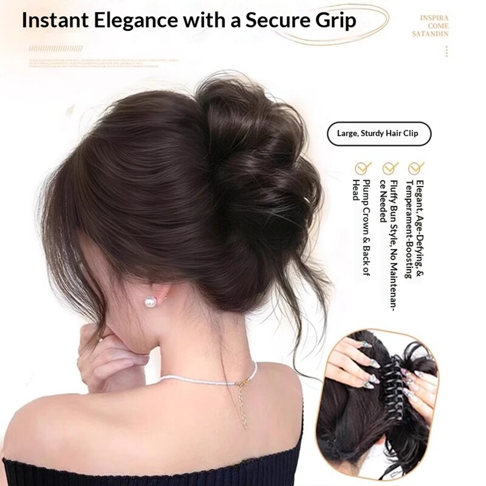 1 stuk elegante chignon-knotve - Claw Clip Messy Bun Hair Piece recensie en prijs